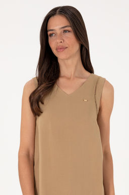 Kad_n Vizon Dokuma Elbise Sepette S_rpriz _ndirim - U.s. polo assn фото 2