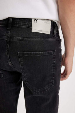 Pedro Slim Fit Джинсовые брюки узкого кроя с нормальной талией и узкими штанинами - Defacto фото 6