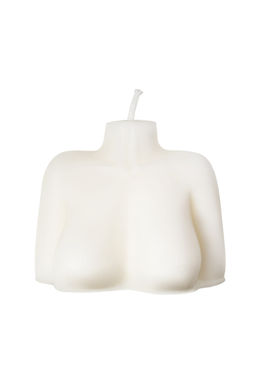 Свеча Pecado BDSM Женский силуэт, белая, гр. 49