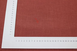 Конопля с хлопком-диагональ цв.Винтажный терракотово-коричневый, СОРТ2, ш.1.4м, конопля-80%, хл-20% - Купава фото 10