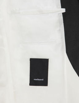 Белый приталенный костюм-смокинг для жениха - Cacharel фото 7