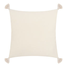 Наволочка декоративная Этель Бохо, 45х45 см, цвет молочный, 100% хлопок  фото 3