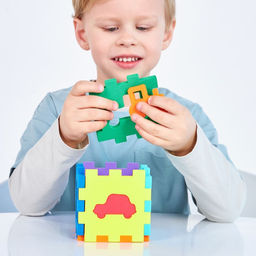 ElBascoToys / Кубик-сортер "Транспорт"