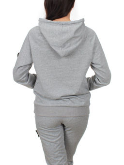 NOE102 GRAY Костюм спортивный женский (хлопок 90%, полиэстер 10%)