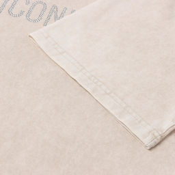 Футболка из вареного хлопка женская Mist Icon, размер M, молочная