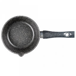 Ковш с тефлоновым покрытием 2,0л, д20см "Гранит", h8,5см, s0,4см, ручка из термостойкого пластика (Россия)