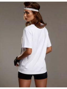 Свободная футболка с ярким принтом - NEVERLATE фото 2