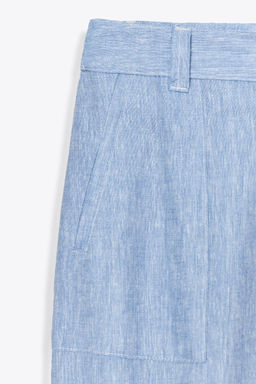 LINEN BLEND JOGGERS