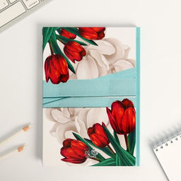 Подарочный набор, ежедневник и термостакан «Цвети от счастья»