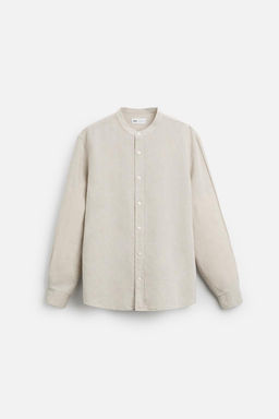 COTTON - LINEN SHIRT - Zara фото 29