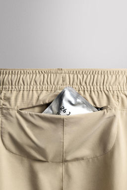 PANTALONES CORTOS B?SICOS ENTRENAMIENTO 7 / Arena - Zara фото 14