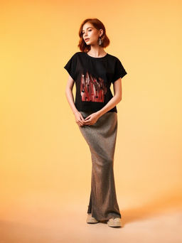 N2422 джемпер женский черный - Mozart фото 3