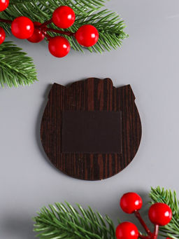 Цена за 3 шт. Магнит на холодильник «Новогодняя подкова с конём. Счастья», 7×7 см