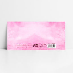 Цена за 10 шт. Конверт для денег фигурный «Совет да любовь», розовый, 17.5×8 см