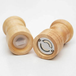 Набор для специй Доляна «Комфорт», 50 мл, 11×10×5 см, 2 предмета: мельница, солонка