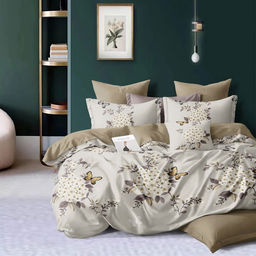 Постельное белье из поплина эксклюзив - Ромашки Семейный (нав.70х70)