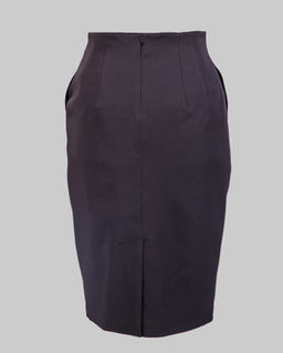 Юбка с цельнокроеным поясом