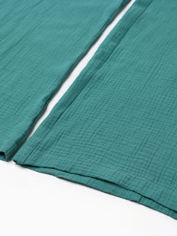 Брюки женские MIST Muslin, размер 40 (XS), бирюзовые