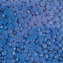 Страз неклеевой Zlatka OZM SS08 цветные 2.5 мм акрил 10 х 10 г в пакете с картонным еврослотом СК/Распродажа № 3126 синий