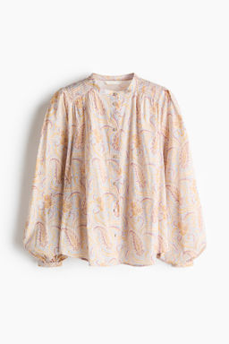 Blusa oversize en mezcla de viscosa