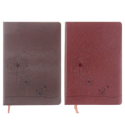 Ежедневник недатированный А5, 148 листов в линейку, обложка ПВХ, МИКС - Calligrata фото 4