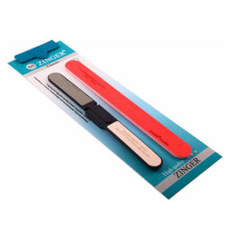 Zinger Маникюрный набор: пилка абразивная, полировка складная / Classic SIS 19, 2 предмета