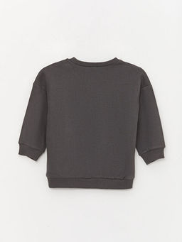 Bisiklet Yaka Basic Erkek Bebek Sweatshirt - Waikiki фото 2