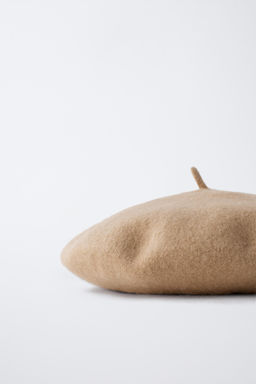 100% WOOL BERET - Zara фото 2