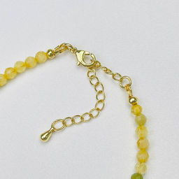 Браслет из Цитрина и Хризолита - Радуга самоцветов фото 4