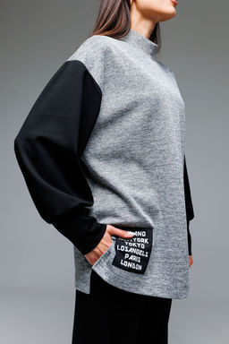 Костюм Lars Style 851 черный, серый