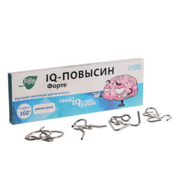 Металлические головоломки «IQ-повысин», набор 4 шт.