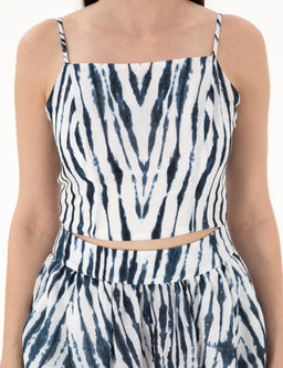 _ndigo Crop Top Bluz - Pierre cardin фото 6