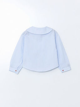 Bebe Yaka ?izgili K?z ?ocuk G?mlek