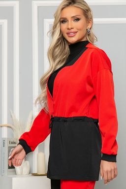 Жакет На стиле (блэк энд рэд) Б4889 - Lt collection фото 7