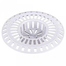 Пробка-сетка для раковины пластмассовая д8см, h1,5см (Россия)