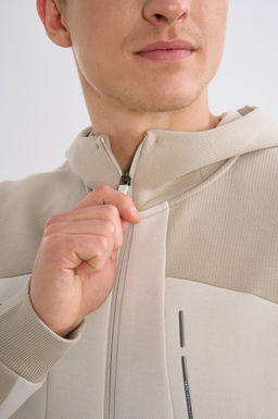 Толстовка на молнии Серый ANTA TRN Knit Track Top  фото 6