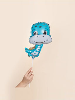 Воздушный шар фольгированный 15" «Динозаврик мальчик», 5 шт.