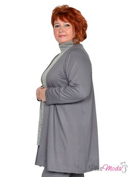 Кардиган Модель №1406 размеры 44-84 - Plusmoda фото 3
