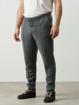 Брюки из кашемира мужские KM150887-E серые