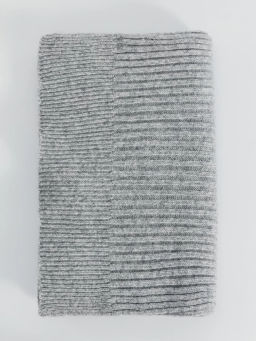 Вязаный шарф с добавлением шерсти / Zarina  фото 2