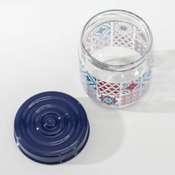 Банка для сыпучих «Мозаика», 425 мл, стекло