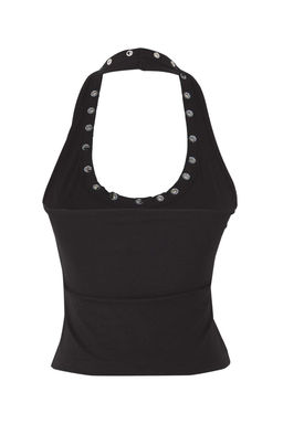 Siyah Kus Gozu Detayl? Boyundan Baglamal? Orme Bluz TWOSS25BZ00575 - Trendyolmilla фото 6