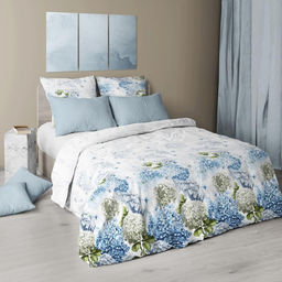 Комплект постельного белья 2-спальный с Евро простыней, перкаль (Тиара) - Ивановотекстиль фото 4