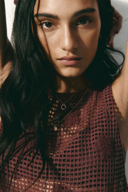 Top playero de algod?n con aplicaciones - H&m фото 3