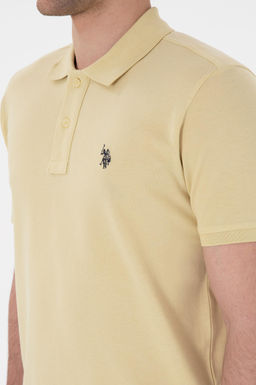 Erkek Slim Fit Polo Yaka A__k Haki Basic Ti__rt Sepette S_rpriz _ndirim - U.s. polo assn фото 7