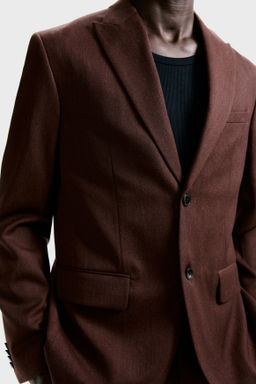 Americana de botonadura sencilla Regular Fit - H&m фото 8