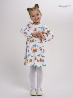 Платье Моана птички на белом - Sovalina фото 2