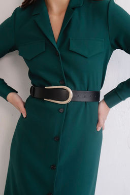 Платье-рубашка с английским воротником - Martichelli фото 298