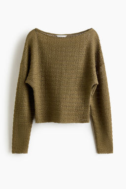 Top en punto con textura - H&m фото 2