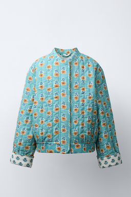 PRINTED PUFFER JACKET